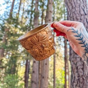 ❌SOLD❌Vintage Greek Brass or Copper "Margo" Cup